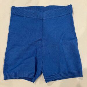 Princess Polly Knit Shorts in Blue - S/M